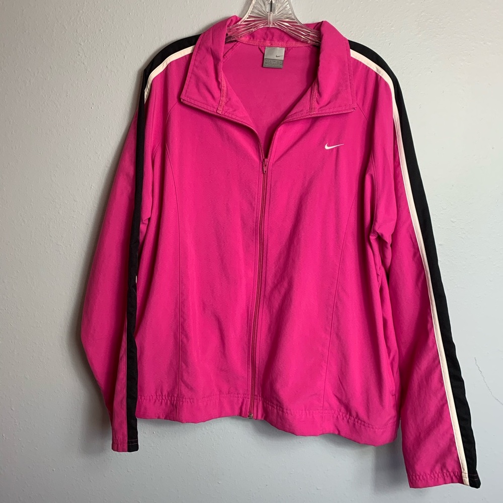 NIKE FULL ZIP WIND BREAKER JACKET
